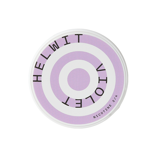 HELWIT 7mg Nicotine Pouches Violet - 20 Pouches