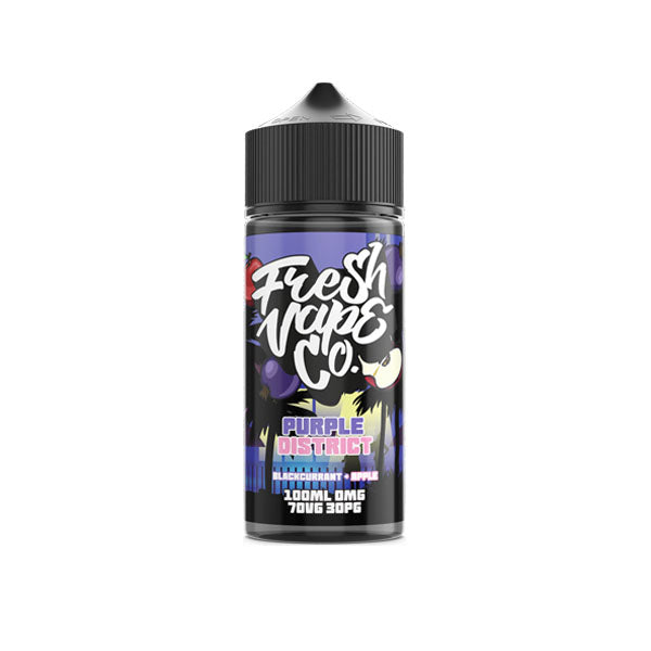 Fresh Vape Co 100ml Shortfill 0mg (70VG/30PG)