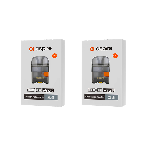 Aspire Flexus Pro Replacement Pods XL 3ml (0.6Ohm, 1.0Ohm)