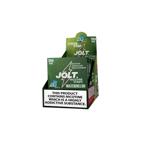 2mg JOLT Nicotine Strips Box - 10 Packs