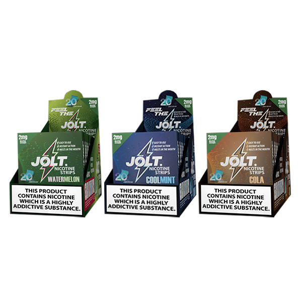 2mg JOLT Nicotine Strips Box - 10 Packs