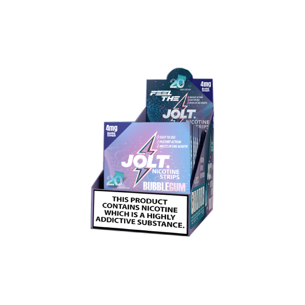 4mg JOLT Nicotine Strips Box - 10 Packs