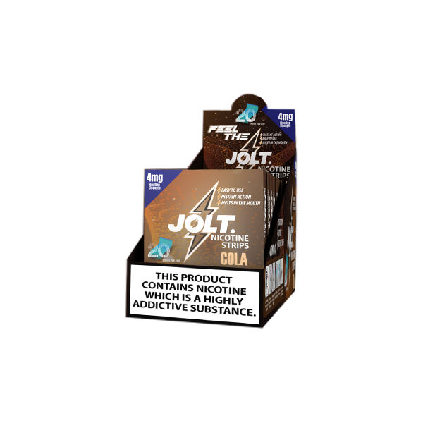 4mg JOLT Nicotine Strips Box - 10 Packs