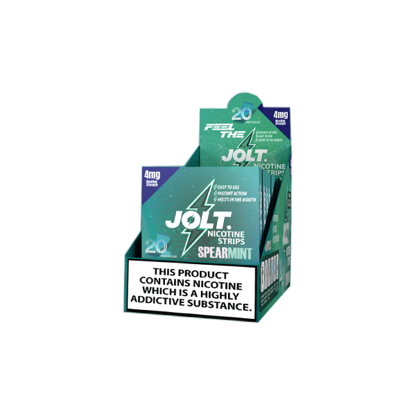 4mg JOLT Nicotine Strips Box - 10 Packs