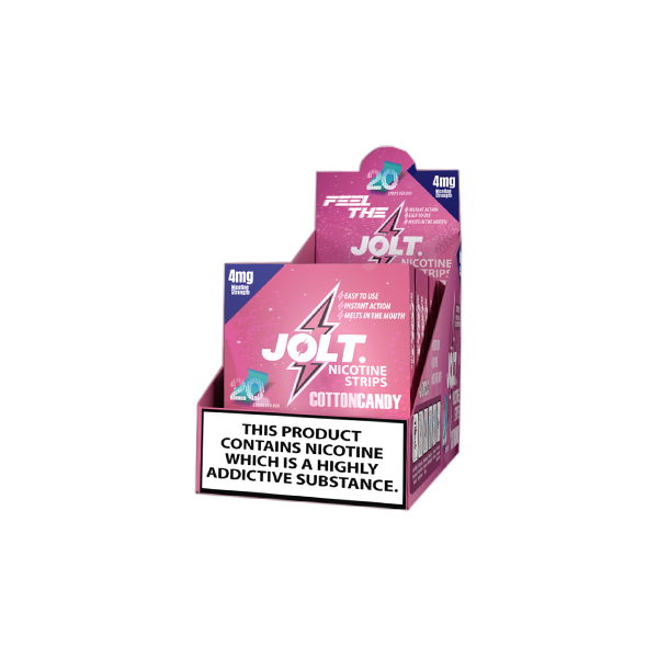 4mg JOLT Nicotine Strips Box - 10 Packs