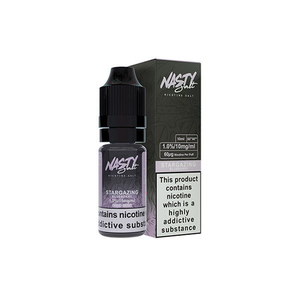 10mg Nasty Salts 10ml Nic Salts (50VG/50PG)