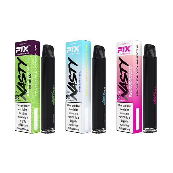 10mg Nasty Air Fix Disposable Vaping Device 675 Puffs