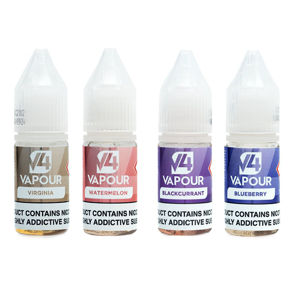 18mg V4 Vapour Freebase E-Liquid 10ml (50VG/50PG)