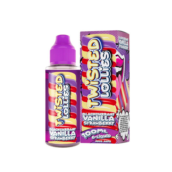 Twisted Lollies 100ml Shortfill 0mg (60VG/40PG)