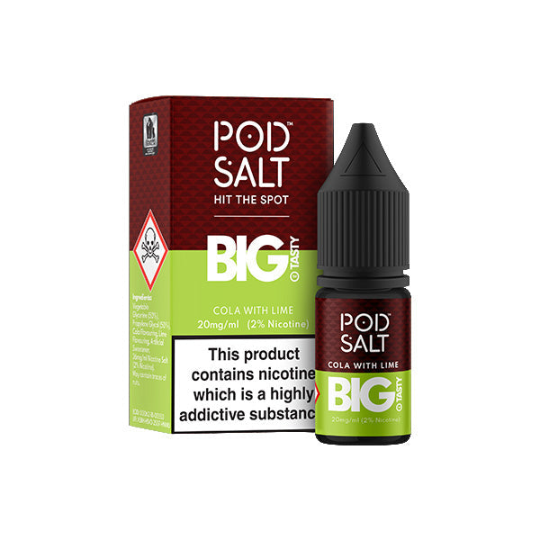 20mg Pod Salt Fusions 10ml Nic Salt (50VG/50PG)