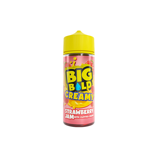 0mg Big Bold Creamy Series 100ml Shortfill  (70VG/30PG)