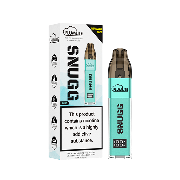 Flumlite Snugg Refillable Disposable Vape Device - 6000 puffs