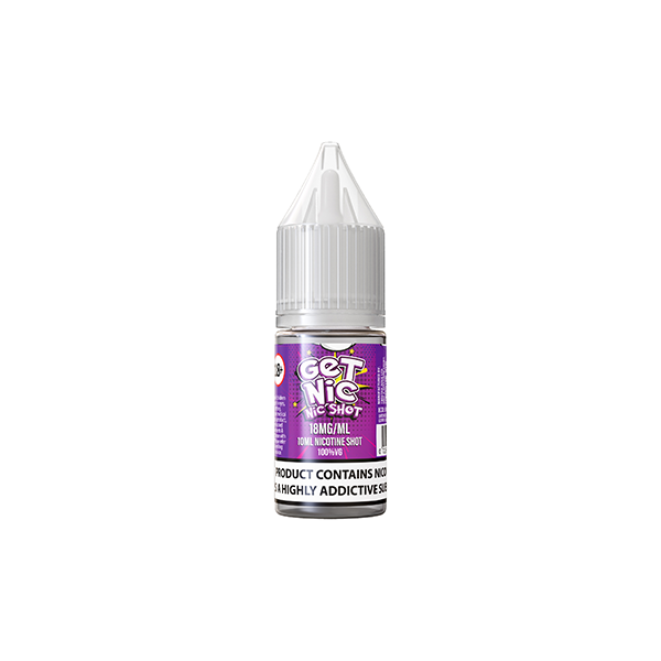 18mg Get Nic Nic Shot 10ml (100VG)