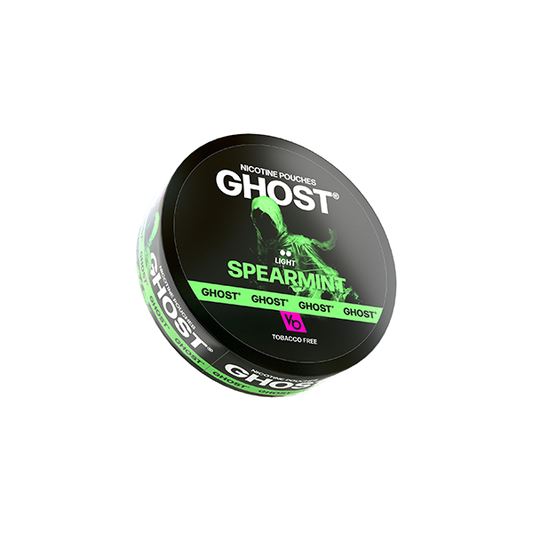 6mg Ghost Light Nicotine Pouches - 20 Pouches