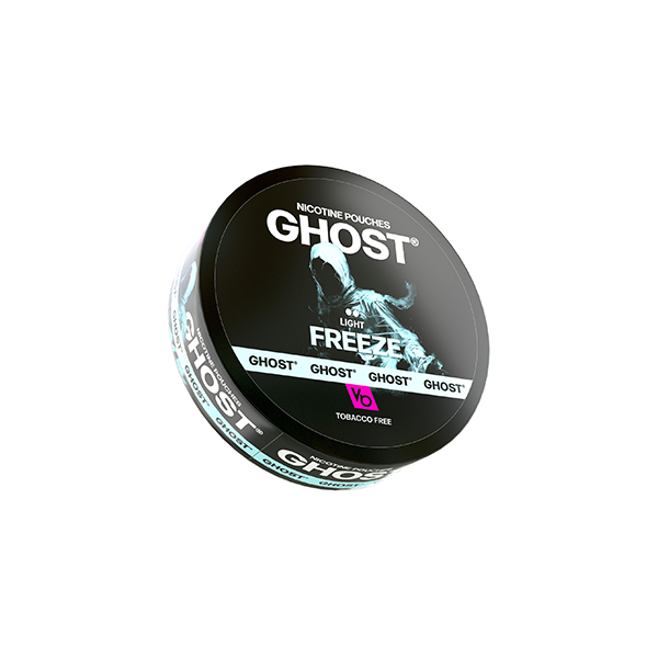 6mg Ghost Light Nicotine Pouches - 20 Pouches