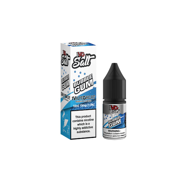 New! I VG Salt 10mg 10ml Nic Salt (50VG/50PG)