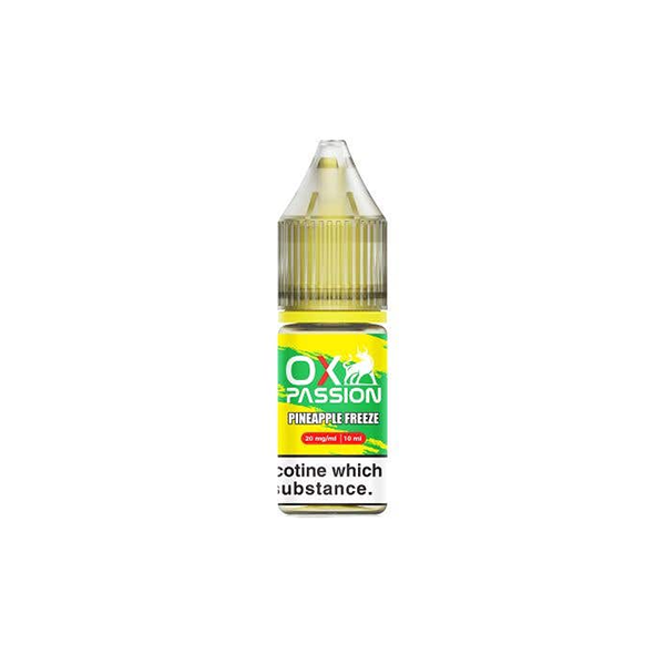 20mg OX Passion By OXVA 10ml Nic Salts (50VG/50PG)