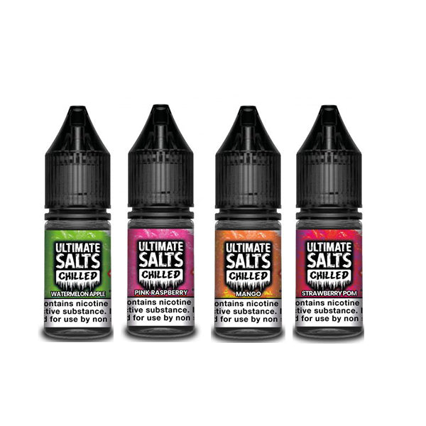 20MG Ultimate Puff Salts Chilled 10ML Flavoured Nic Salts (50VG/50PG)